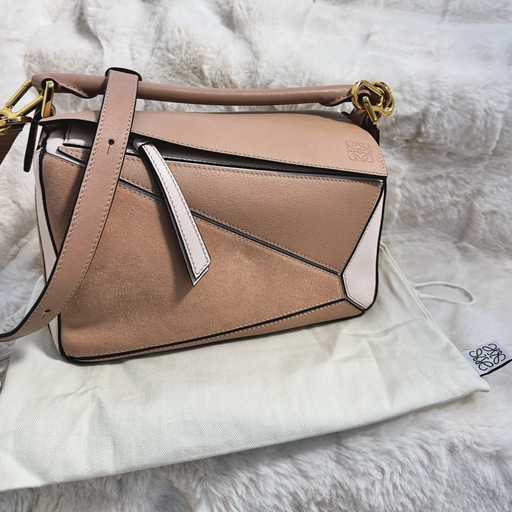 Loewe Tricolor Puzzle Bag - Picture 2 of 14